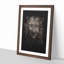 Leopard in the Dark - Picture Frame Graphic Art Print-56852933-56852928