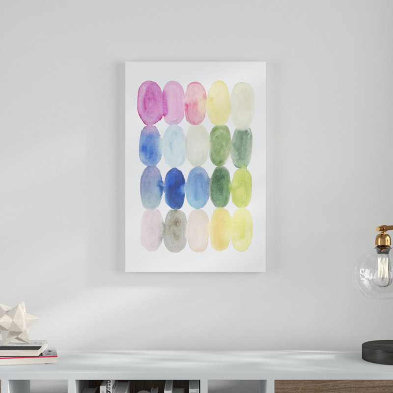 Colour Melt II by Victoria Borges - Painting Print, 76cm H x 51cm W, Wrapped Canvas