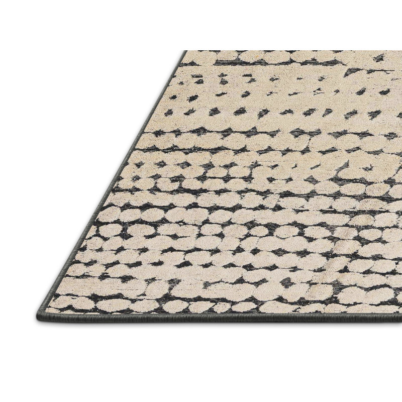 Abstract Indoor Rug, Rectangle 7' x 10'