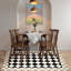 Tapis d'intérieur antidérapant à carreaux lavable pour le salon-763265305