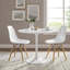 Chaise blanche Eiffel