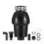 Broyeur à déchets à alimentation continue 1,25HP Garz Disposal 3360RPM EZ Connect