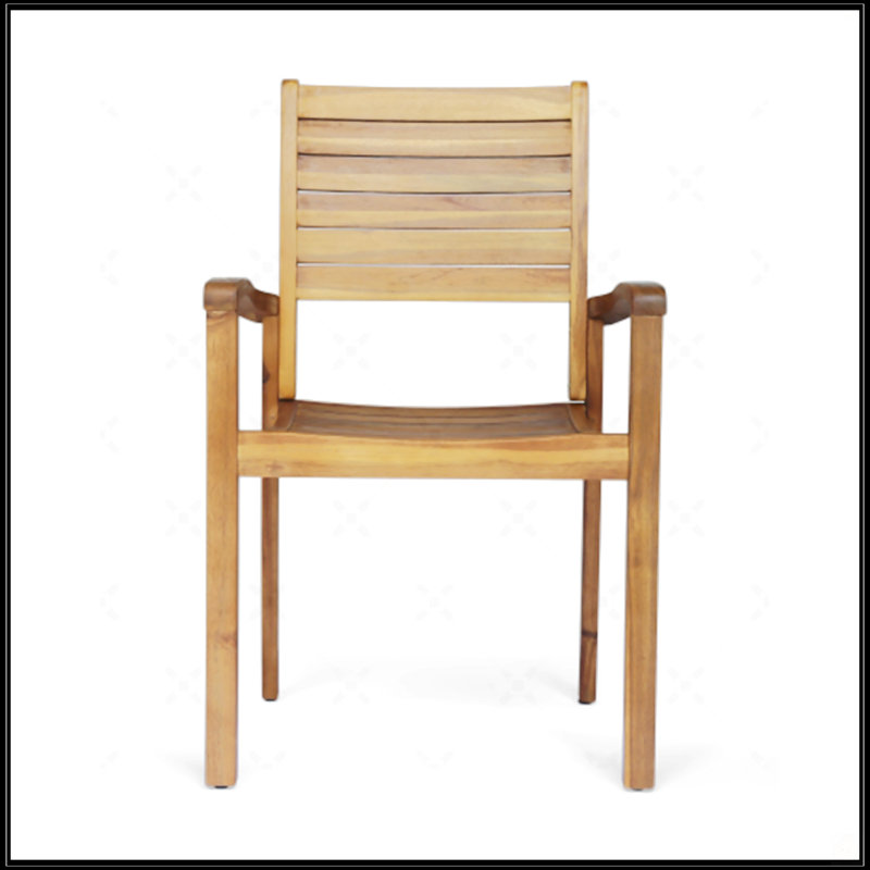 Chaise de salle à manger d'extérieur, Sarcelle