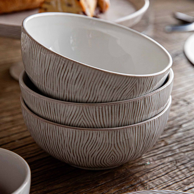 Blenheim Oak Cereal/Ice Cream Bowl