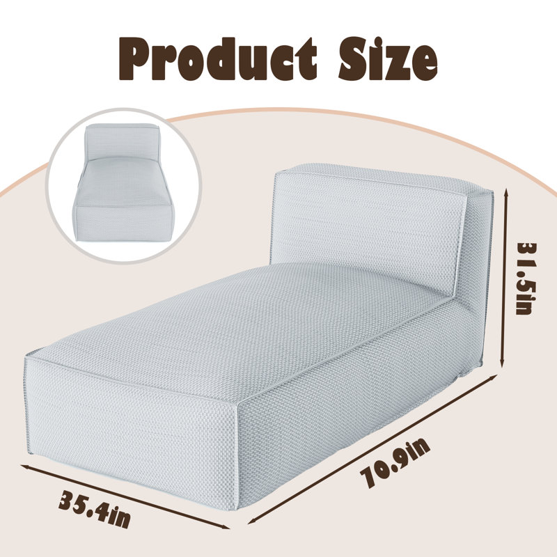 Chaise longue de luxe