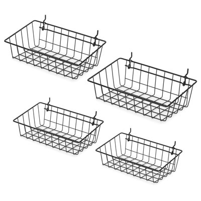 4 Piece Pegboard Bins & Baskets -  WFX Utilityâ¢, 95E2A6073CD54B2EAFD777CB151013EC