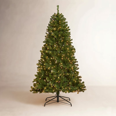 Leilonie Pre-Lit Spruce Christmas Tree