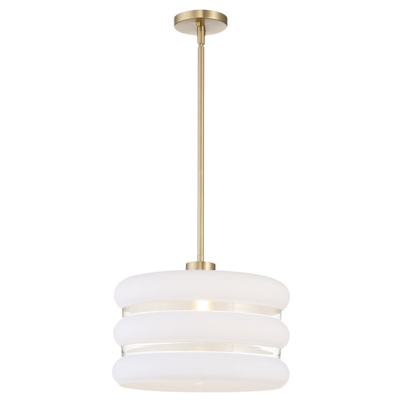Michaelallen 1 - Light Pendant, Antique Brass