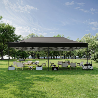 Auvent 10 x 20 Aoxun pour tente de réception, tente de fête de mariage Easy Up