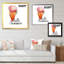 «Hello Summer Ice Cream Flower», œuvre d'art sur toile tropicale-2087283439-2087283425