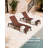  Foldable & Adjustable Aluminum Chaise Lounge Chair with Wheels, Full Flat Tanning Recliner for Outdoor Patio, Beach, Poolside 2-Pack-986361877
