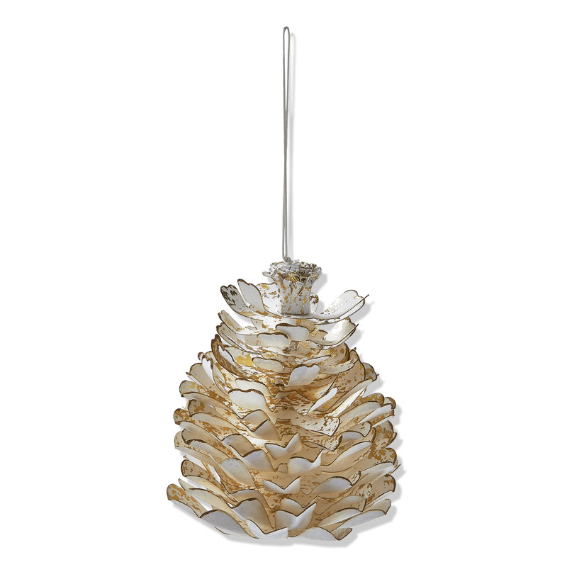 Papier pomme de pin décorative lilas, Blanc
