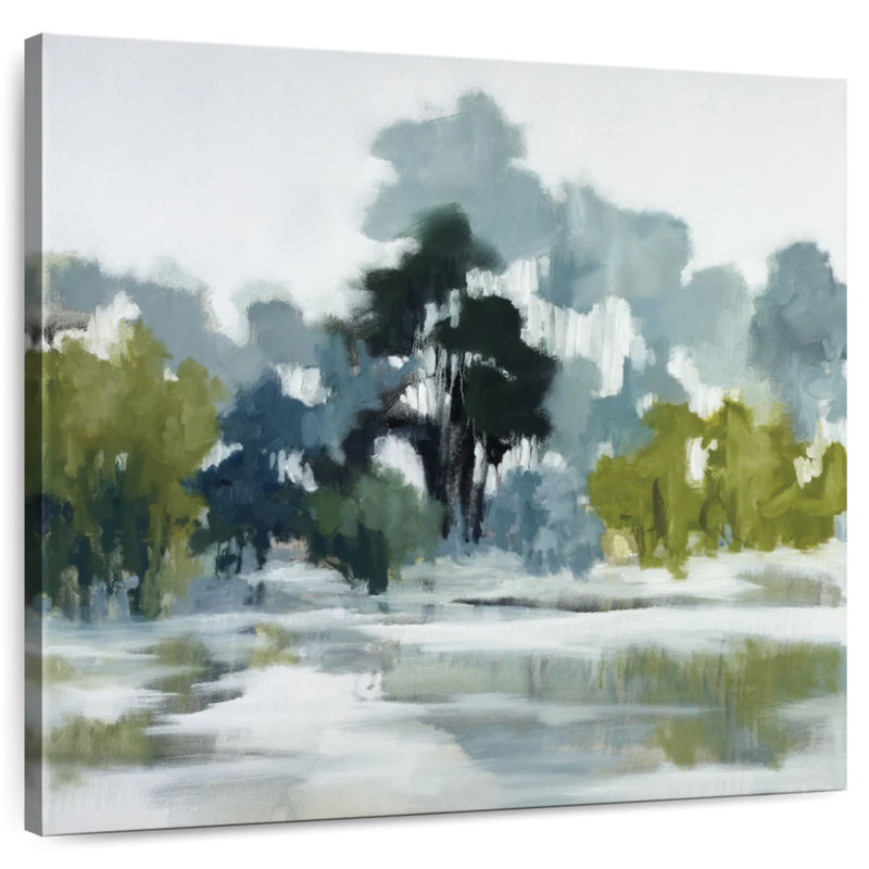 River Reflections, 10" H x 10" W