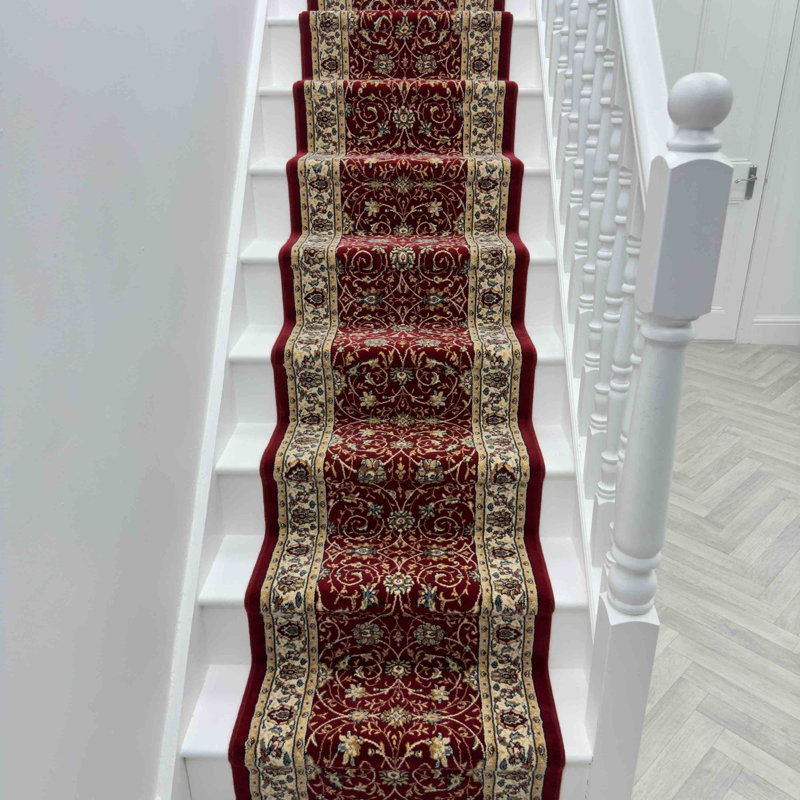Stair Runner Floral Area Rug, Stair Runner 66 x 450 cm
