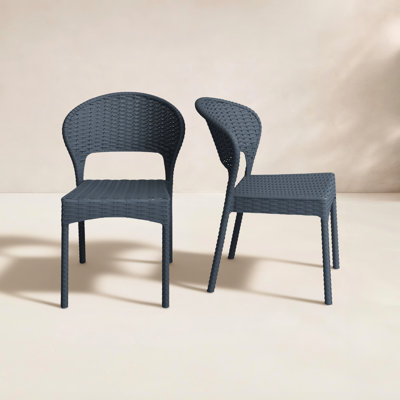 Coral Stacking Side Chair