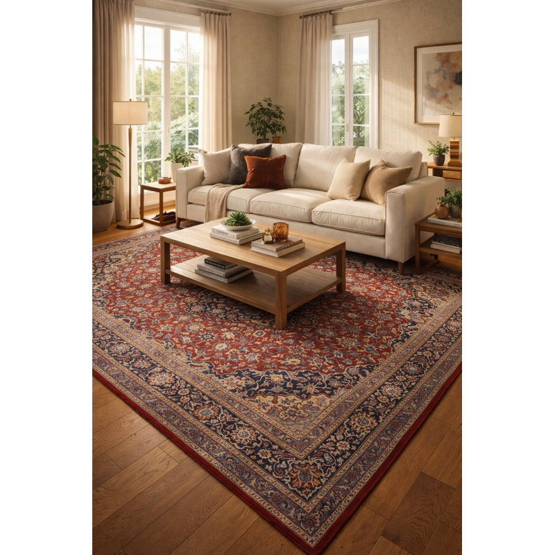 Tapis oriental rouge 10X13