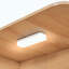 Lit plateforme simple en L avec armoires de rangement, bureau, lit gigogne et lumière DEL-856782322-856782321