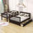 Gherghi Kids Twin Over Full Bunk Bed with Drawers-2088050619