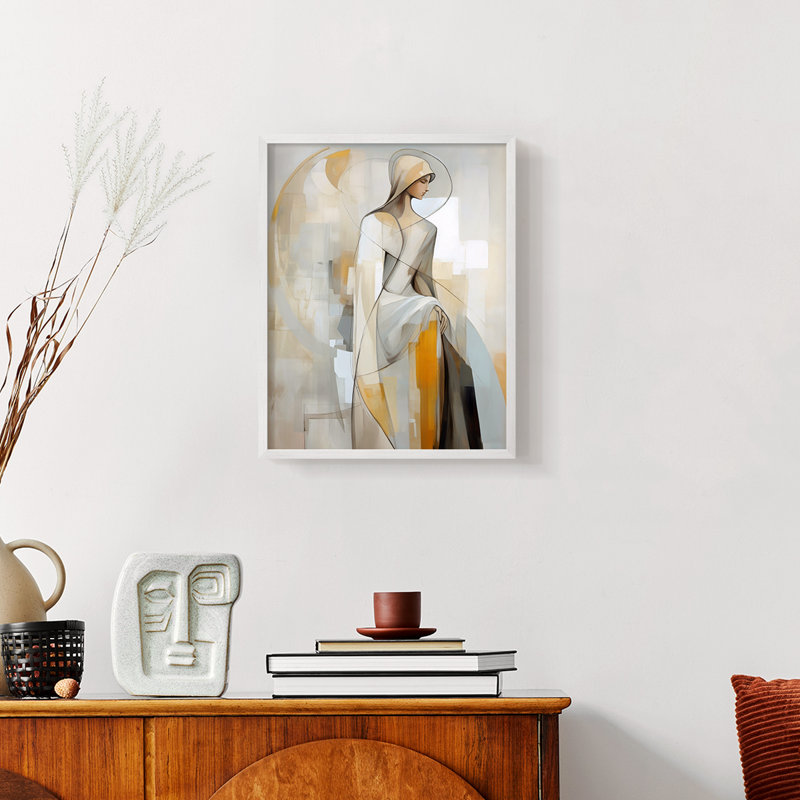 Série CXLIV WOMEN - reproduction encadrée de qualité supérieure - prête à être accrochée - aucun clou requis