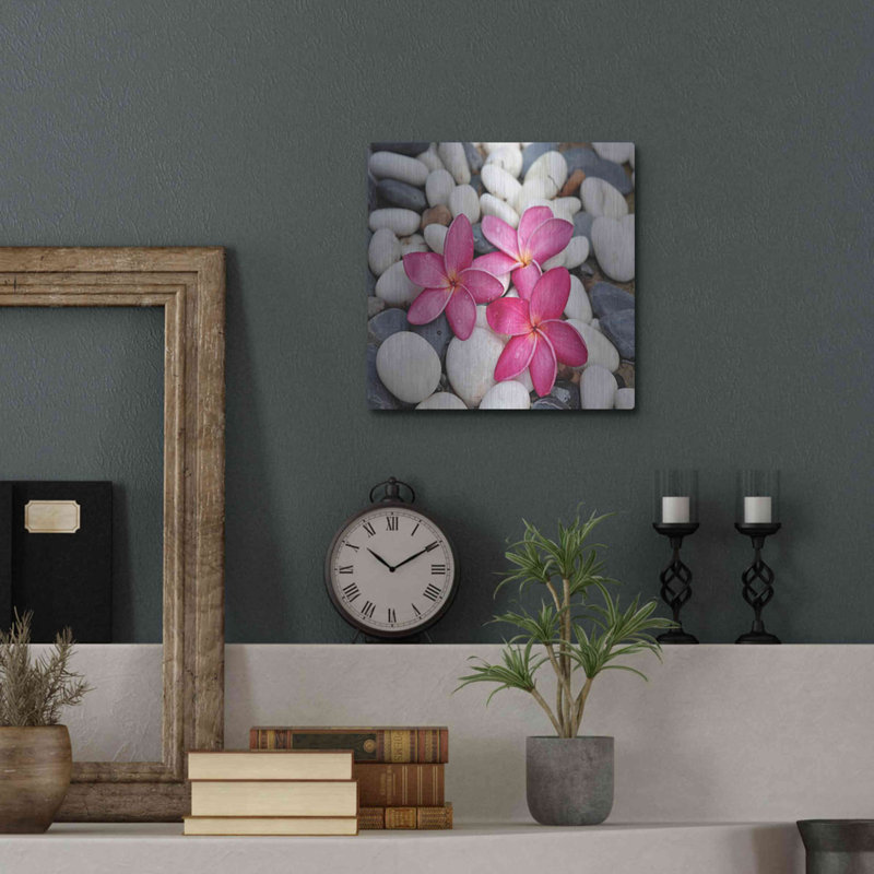 Art mural en métal Luxe Shintai II, H 12 po x l 12 po 