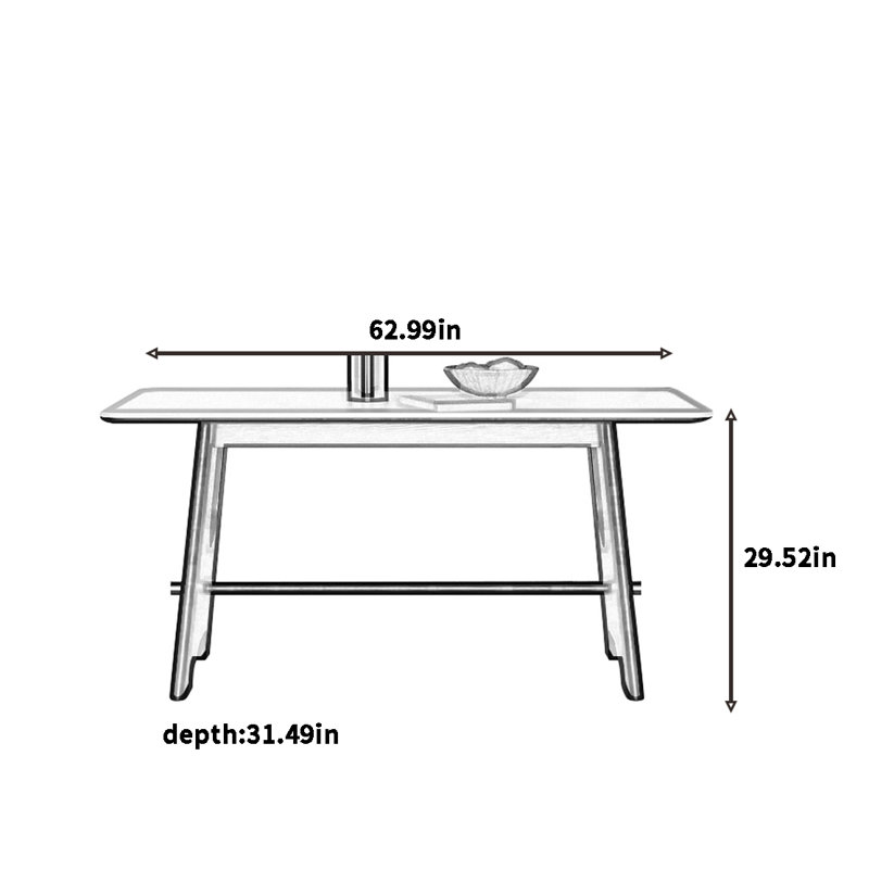Guyanne, 29.52"H x 62.99"L x 31.49"W