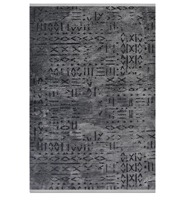 Abuaber Rectangle Cotton Indoor / Outdoor Area Rug, Rectangle 2'7" x 4'11"