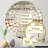 Rustic Farmhouse Weathered Planks - Concentric Circles Decorative Mirror-101222632