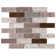 Recycle 1" x 3" Glass Brick Joint Mosaic Wall Tile