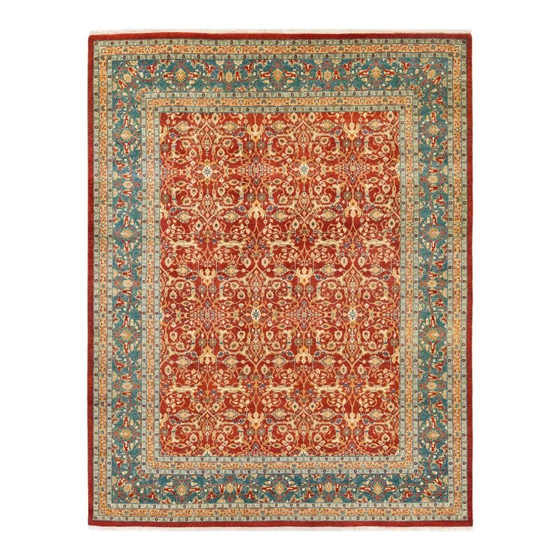 Classic One-of-a-Kind 8' 0" X 10' 3" Hand Knotted Area Rug