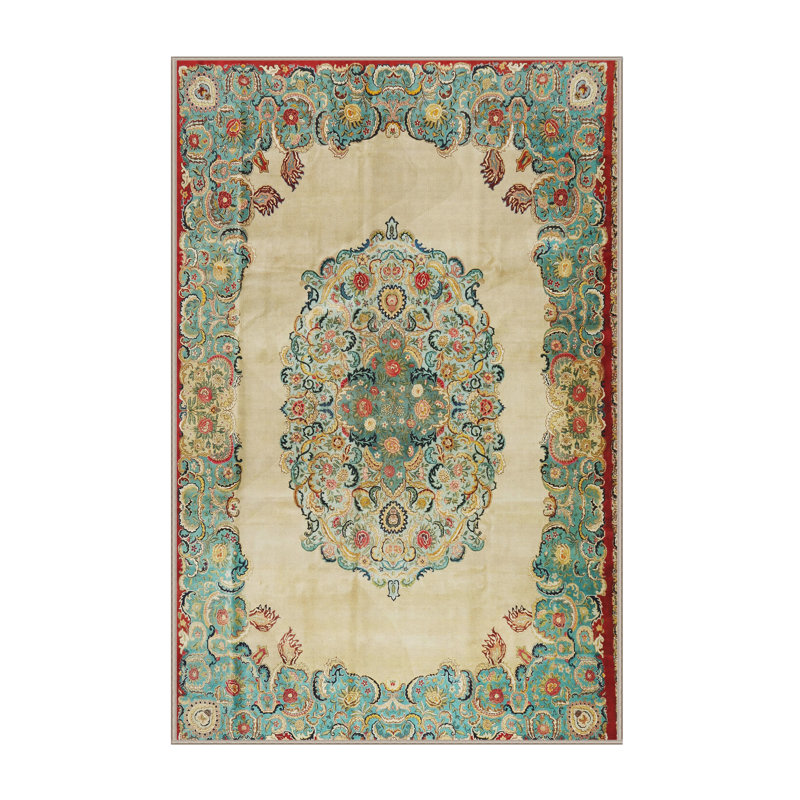 Oriental Indoor Rug, Rectangle 7' x 9'