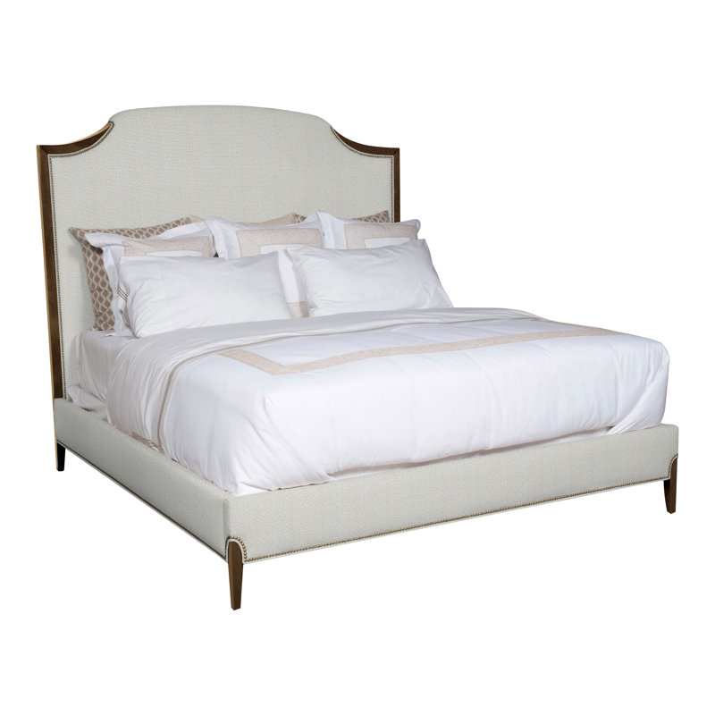Lillet Solid Wood Bed, Callaloo Cotton, Yes, Havana