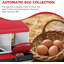 Chicken Nesting Boxes, 3 Hole Weatherproof Galvanized Steel Chicken Egg Laying Box with Handle Perch & Automatic Rollout Egg Collection-768443011