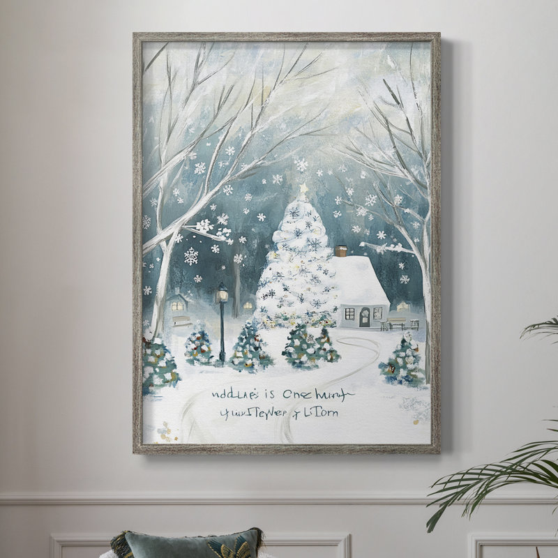 «Christmas Holiday», art encadré Dcccxxxi, XMA171465, H 11 po x l 9 po