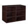 Neldean Storage Organizer Open Bookshelf Set- Half Size Cubes