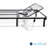 Head Adjustable Queen Bed, 850Lbs Weight Capacity, Steel, Black, No Box Spring Needed Position , 850Lb Steel Construction, Requirement-282286871