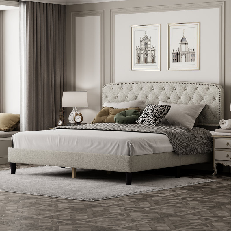 Lit Dupere, Très grand, Cream White