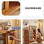 Buffet en bois massif 47,24 po Tamanna