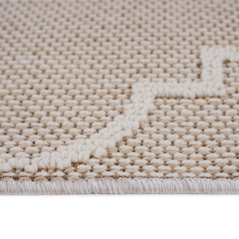 Collection Trellis Indoor/Outdoor Area Rug, Rectangle 7'9" x 10'