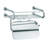 Tivoli Wall Mounted Soap Rack with Paper Holder and Lid