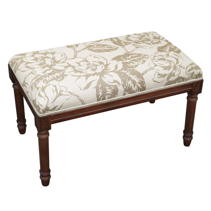 Banc rembourré Billiot, Taupe 2