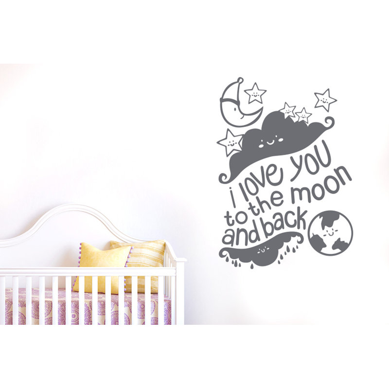 Wall Decal, Medium, Grey