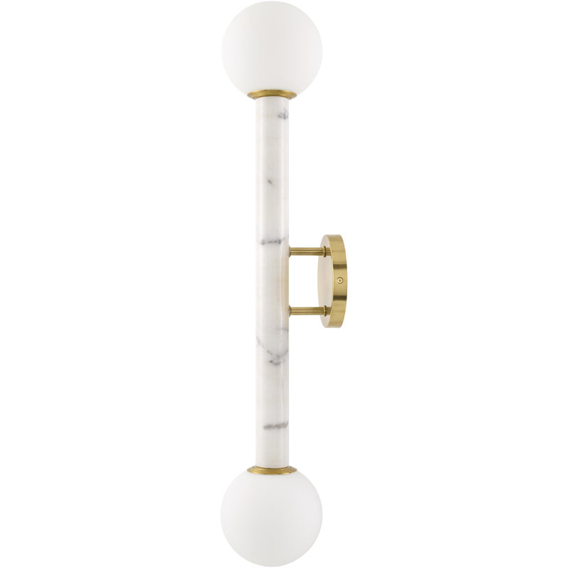 Applique murale Novick, Blanc