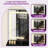  45.5" Fluted Makeup Vanity Desk With Mirror And Lights-1146482715