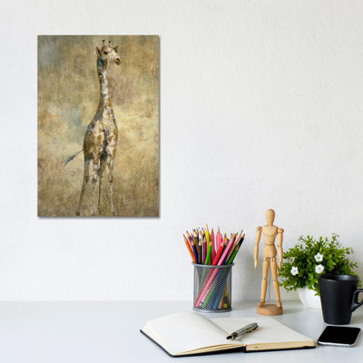Summer Safari Giraffe by Nan - Wrapped Canvas Painting