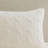 3 Pieces Cable Knit Chenille Comforter Set,Ivory-130473907