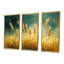 «Green Golden Wheat Fields II», ensemble d'art mural ferme-1157856436-1157856437