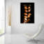 «Fall Leaves 7» par Ian Winistanley, art mural en verre acrylique-329140655