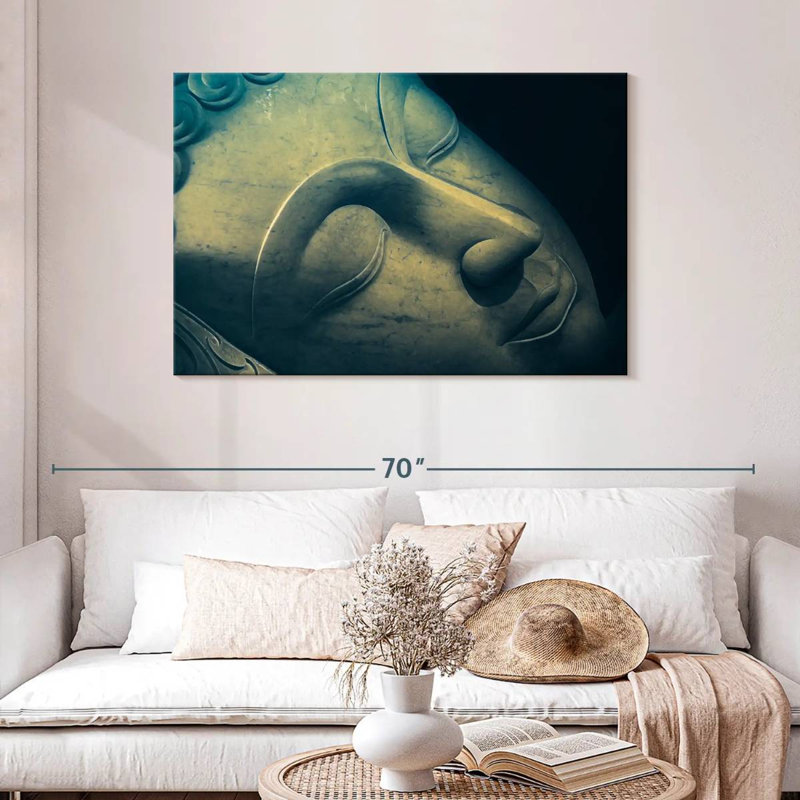 Bouddha dormant détaillé Adella, H 30 po x l 45 po