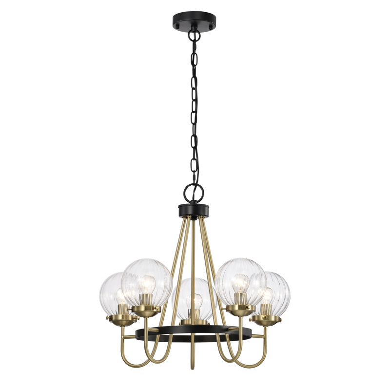 Lustre classique à 5 lumières Edgecumbe