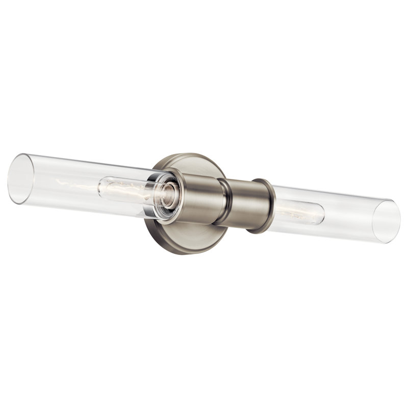 Jaheir Steel Armed Sconce, Nickel